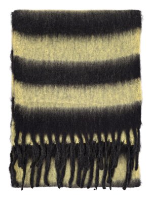 Écharpes - Gårda Dinibor Striped Scarf (kaki/noir)