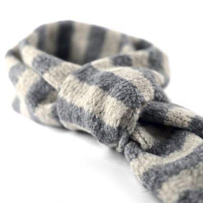 Écharpes - Gårda Grindelwald Striped Wool Mix Scarf (beige/gris)