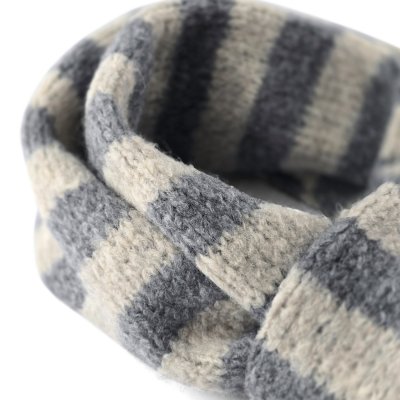 Écharpes - Gårda Grindelwald Striped Wool Mix Scarf (beige/gris)