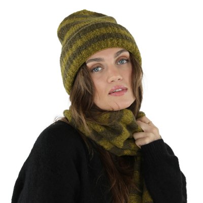 Écharpes - Gårda Grindelwald Striped Wool Mix Scarf (vert)