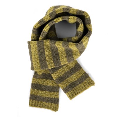 Écharpes - Gårda Grindelwald Striped Wool Mix Scarf (vert)