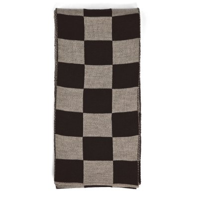 Écharpes - Gårda Kitzbühel Merino Wool Check Scarf (marron/beige)
