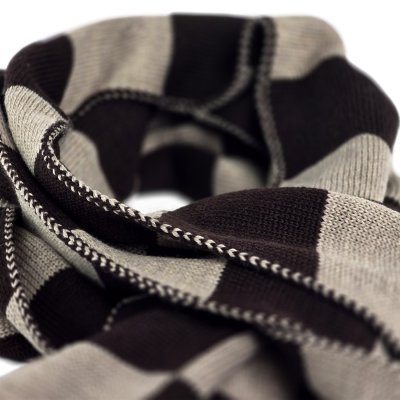 Écharpes - Gårda Kitzbühel Merino Wool Check Scarf (marron/beige)
