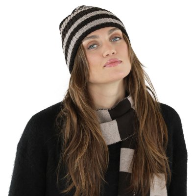Écharpes - Gårda Kitzbühel Merino Wool Check Scarf (marron/beige)