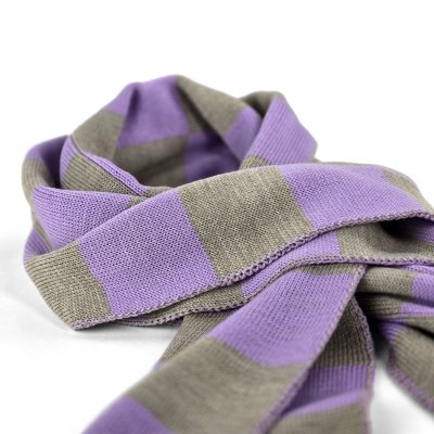 Écharpes - Gårda Kitzbühel Merino Wool Check Scarf (violet/beige)