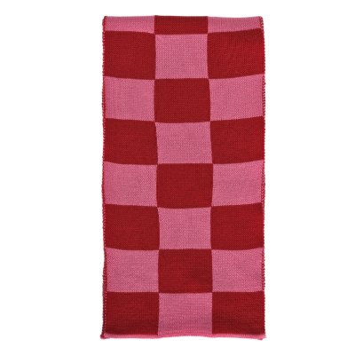 Écharpes - Gårda Kitzbühel Merino Wool Check Scarf (rouge/rose)