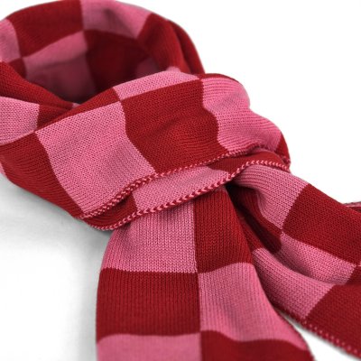 Écharpes - Gårda Kitzbühel Merino Wool Check Scarf (rouge/rose)