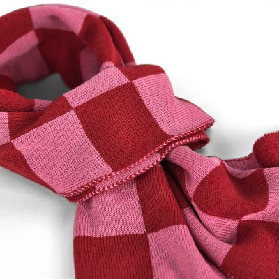 Écharpes - Gårda Kitzbühel Merino Wool Check Scarf (rouge/rose)