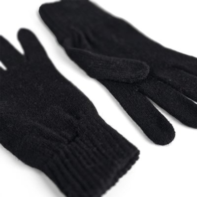 Gants - Gårda Tolmin Knitted Wool Mix Gloves (noir)