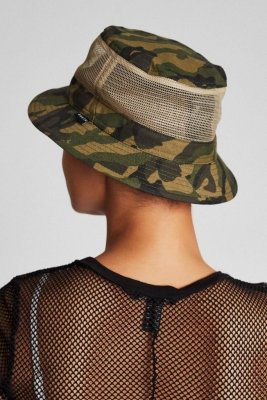 Chapeaux - Brixton Hardy Bucket Hat (camo)