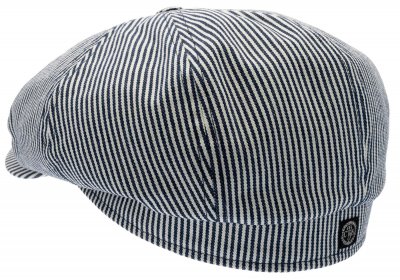 Casquette gavroche/irlandaise - CTH Ericson Alan Candy Stripe (bleu/blanc)