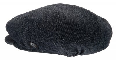Casquette gavroche/irlandaise - CTH Ericson Carl Jr. Organic Cotton Flat Cap (denim)