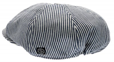 Casquette gavroche/irlandaise - CTH Ericson Theodor Jr. Newsboy Cap (bleu/blanc)
