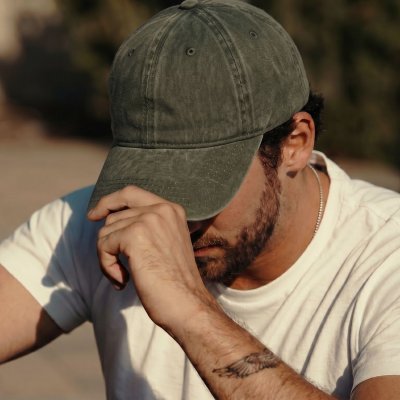 Casquettes - Gårda Washed (armée verte)
