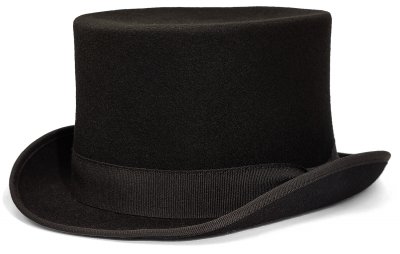 Chapeaux - Gårda Chieri Top Hat Wool (noir)