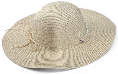Chapeau de paille - Gårda Marcella (beige)