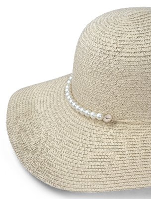 Chapeau de paille - Gårda Marcella (beige)