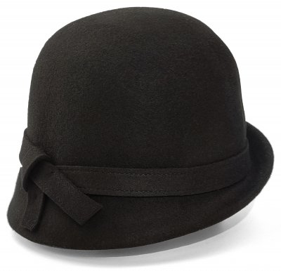 Chapeaux - Gårda Ofena Wool Cloche (noir)
