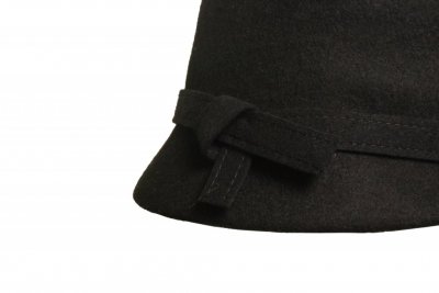 Chapeaux - Gårda Ofena Wool Cloche (noir)