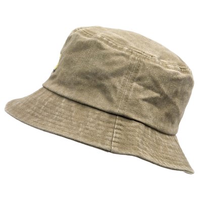 Chapeaux Enfant - Gårda Bulldozer Bucket Hat (beige)