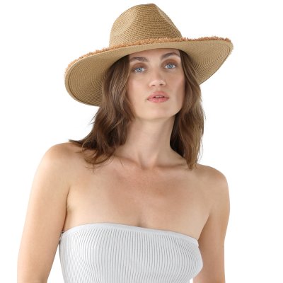 Chapeau de paille - Gårda Alicante Fedora (kaki)