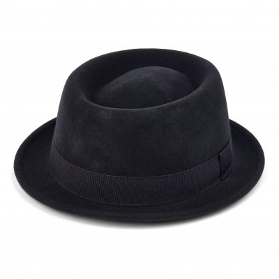 Chapeaux - Gårda Asolo Pork Pie Wool Hat (bleu)