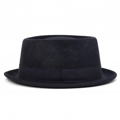 Chapeaux - Gårda Asolo Pork Pie Wool Hat (bleu)