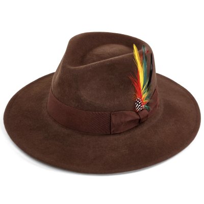 Chapeaux - Gårda Astoria Fedora (marron)