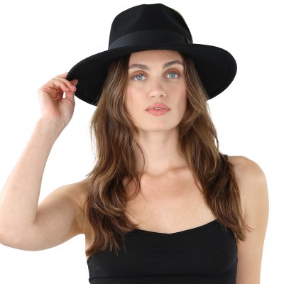 Chapeaux - Gårda Astoria Fedora (noir)