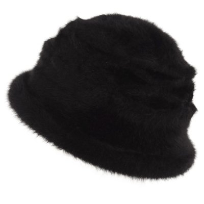 Chapeaux - Gårda Atri Angora Cloche (noir)