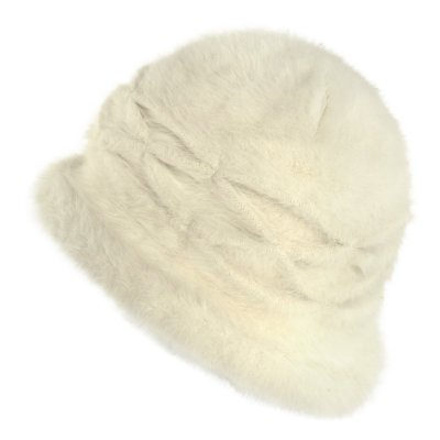 Chapeaux - Gårda Atri Angora Cloche (blanc)