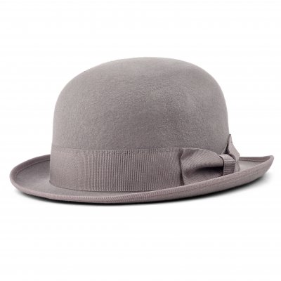 Chapeaux - Gårda Aviano Bowler Wool Hat (gris clair)