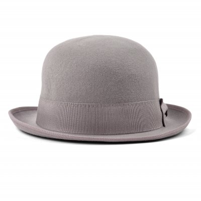 Chapeaux - Gårda Aviano Bowler Wool Hat (gris clair)
