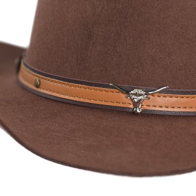 Chapeaux - Gårda Boise Cowboy (marron)
