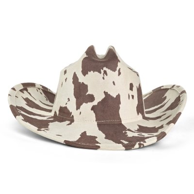 Chapeaux - Gårda Bozeman Cowboy (blanc/marron)