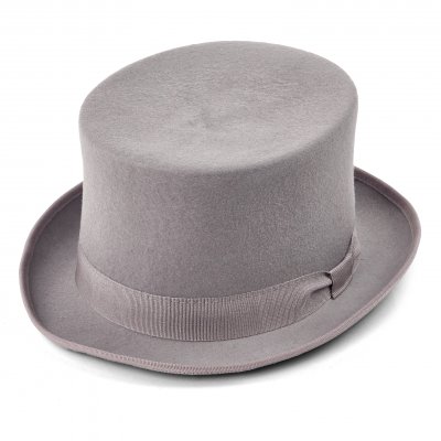 Chapeaux - Gårda Chieri Top Hat Wool (gris)