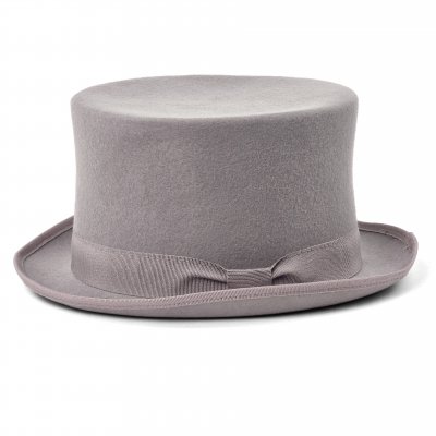 Chapeaux - Gårda Chieri Top Hat Wool (gris)
