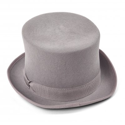 Chapeaux - Gårda Chieri Top Hat Wool (gris)