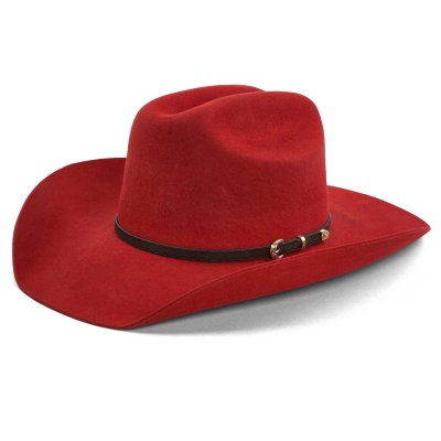 Chapeaux - Gårda Chinook Cowboy (rouge)
