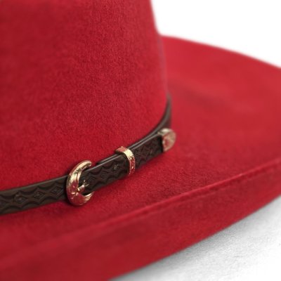 Chapeaux - Gårda Chinook Cowboy (rouge)