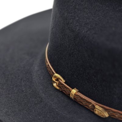 Chapeaux - Gårda Chinook Cowboy (noir)