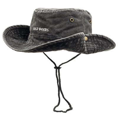 Chapeaux - Gårda Cold Beers Bucket Hat (gris)