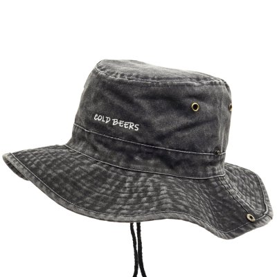 Chapeaux - Gårda Cold Beers Bucket Hat (gris)