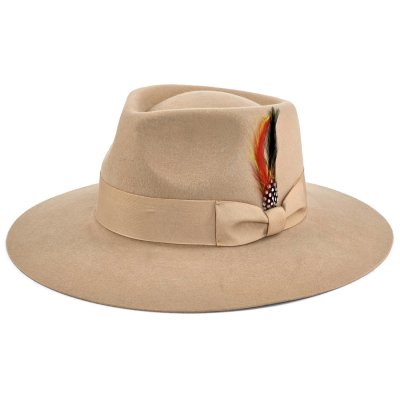 Chapeaux - Gårda Everett Fedora (beige)