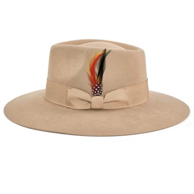 Chapeaux - Gårda Everett Fedora (beige)