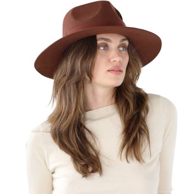 Chapeaux - Gårda Everett Fedora (marron)