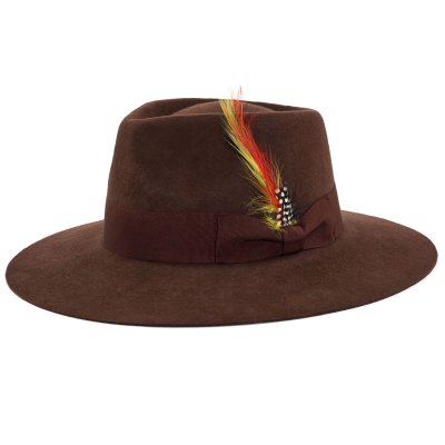 Chapeaux - Gårda Everett Fedora (marron)