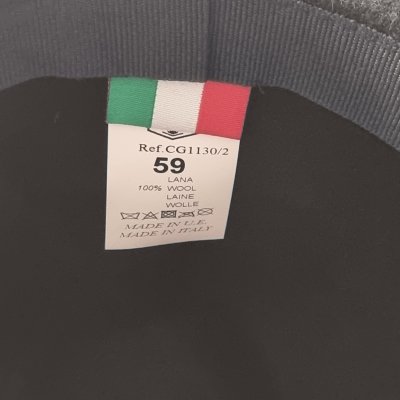 Chapeaux - Gårda Fabriano Wide Brim Wool Fedora (noir)