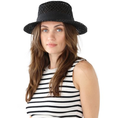 Chapeau de paille - Gårda Granada Sun Hat (noir)