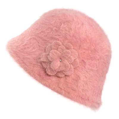Chapeaux - Gårda Le Vigan Angora Bucket Hat (rose)